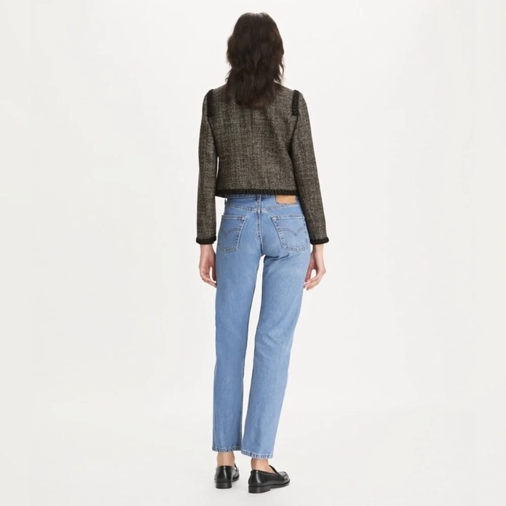 NWT $998 Tory Burch Tailored Wool Tweed Jacket